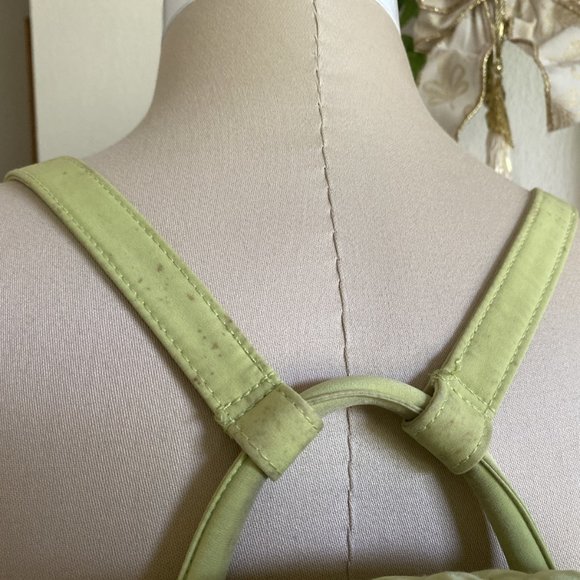 Vera Bradley Backpack Green Quilted - Picture 5 of 11